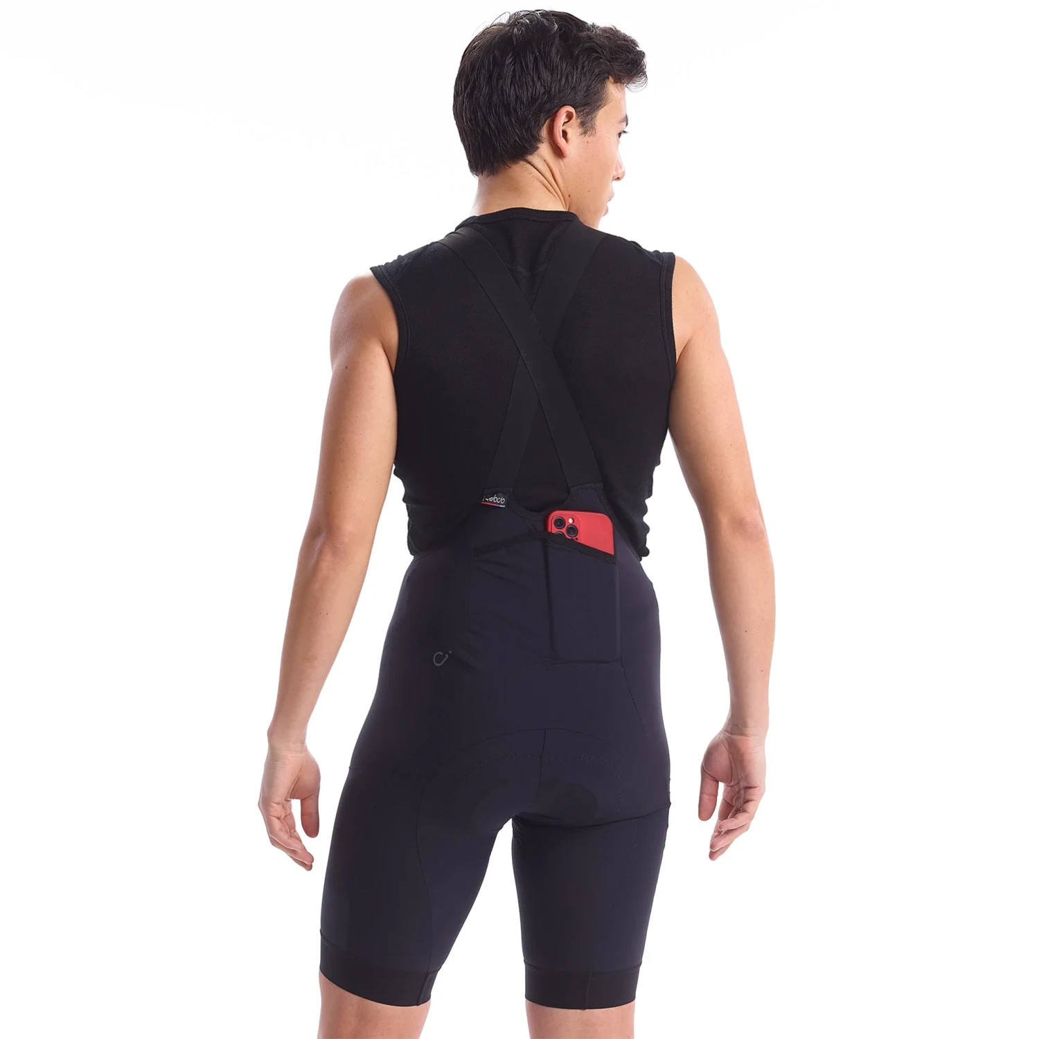 Black TRAIL Utility Men's Bib Short 3 Black TRAIL Utility Men's Bib Short - Image 2