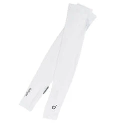 White Arm Screen -Cycling Clothing Store Velocio Armscreen White CyclingAccessories Detail VeloVeloSingapore