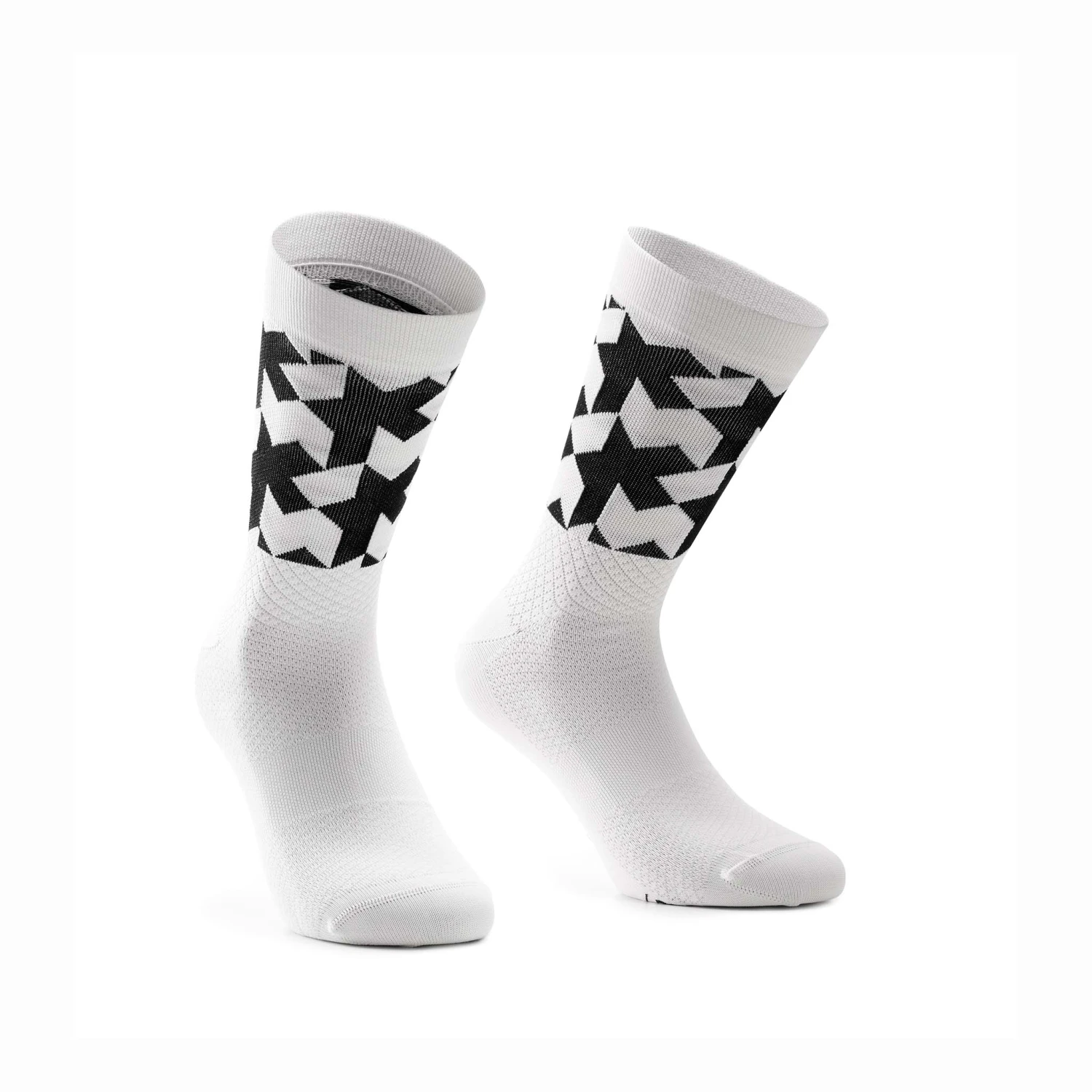 Assos Holy White Monogram Sock Evo 3 Assos Holy White Monogram Sock Evo