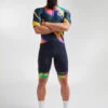 Prism Flare Essentials TEAM LTD Men's Jersey -Cycling Clothing Store W Front 20.09.02 BSC CYBERPUNK M PRISM JERSEY SS 0005