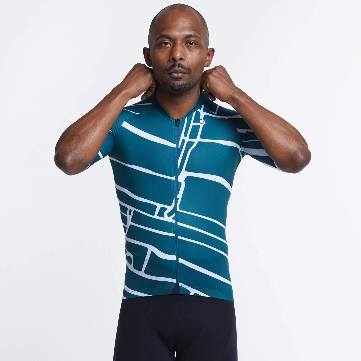 Deep Sea Block Print SE Men's Jersey 5 Deep Sea Block Print SE Men's Jersey - Image 3