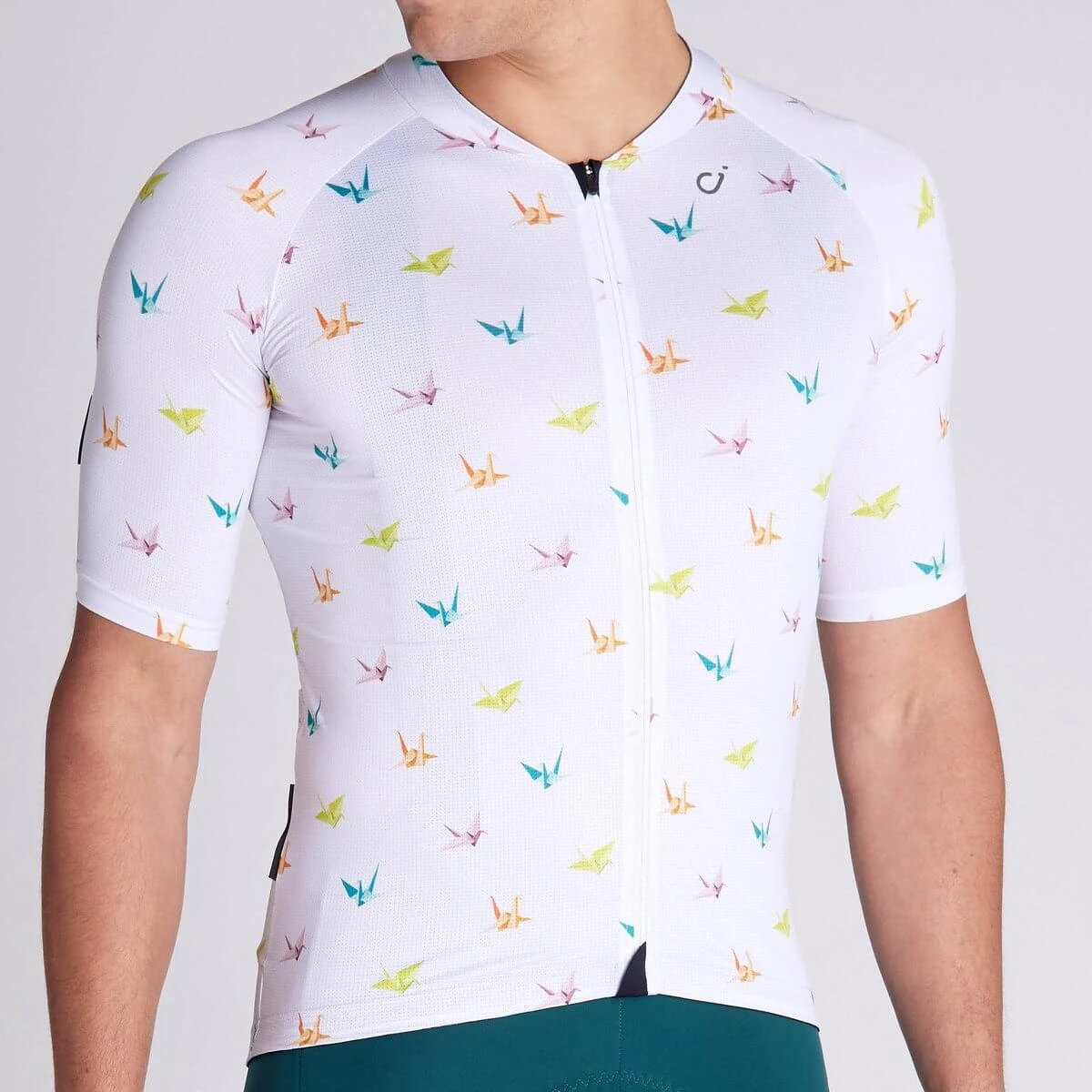 White Origami Ultralight Men's Jersey 5 White Origami Ultralight Men's Jersey - Image 3